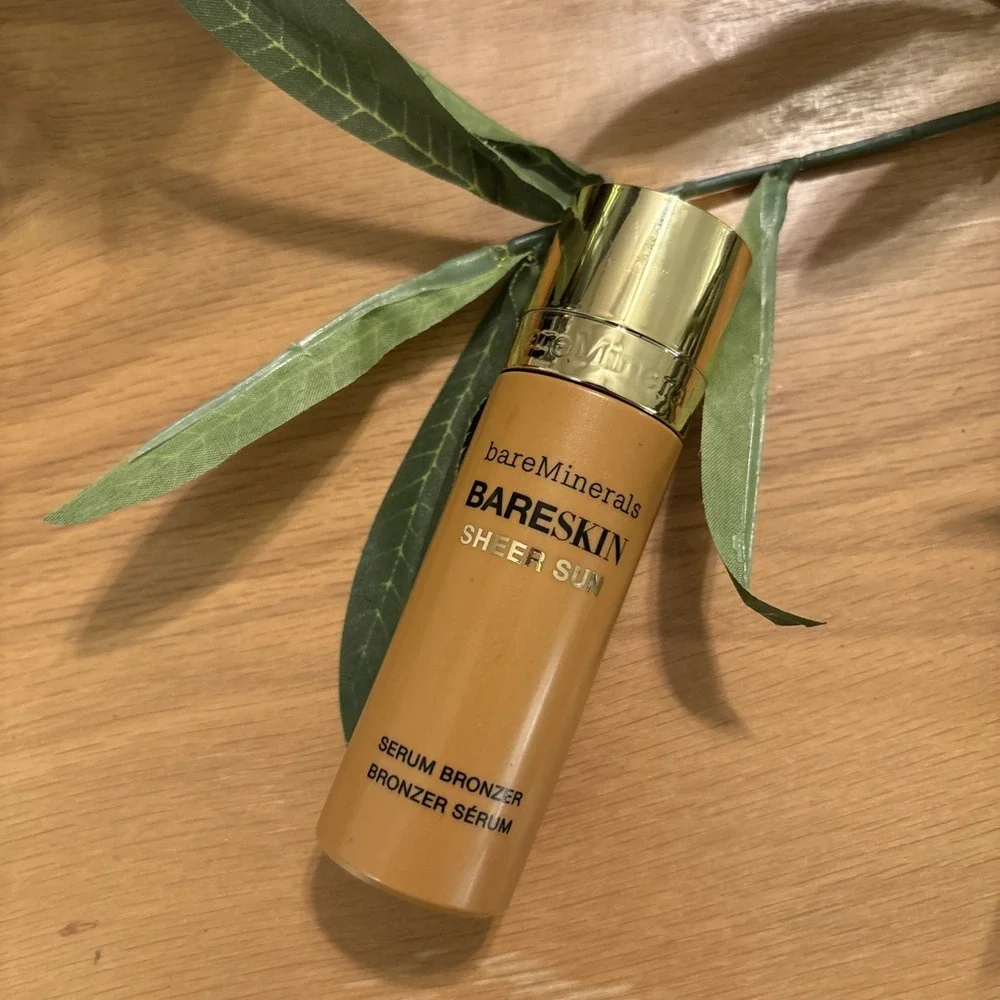 bareMinerals BareSkin Sheer Sun Serum Bronzer BARE GLOW 1 OZ 30 ML FULL SIZE